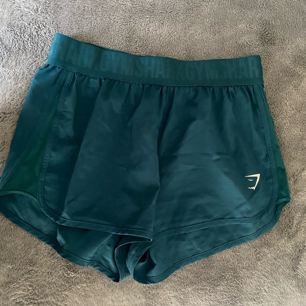 Gymshark Women's teal training Shorts